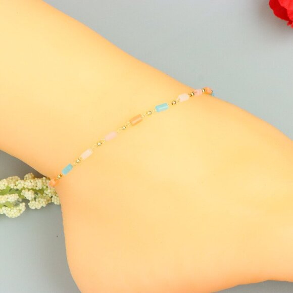 Handmade Anklet – A Stylish Choice for Women, Thoughtful Gift Idea, EVCH1355 - Picture 6 of 11